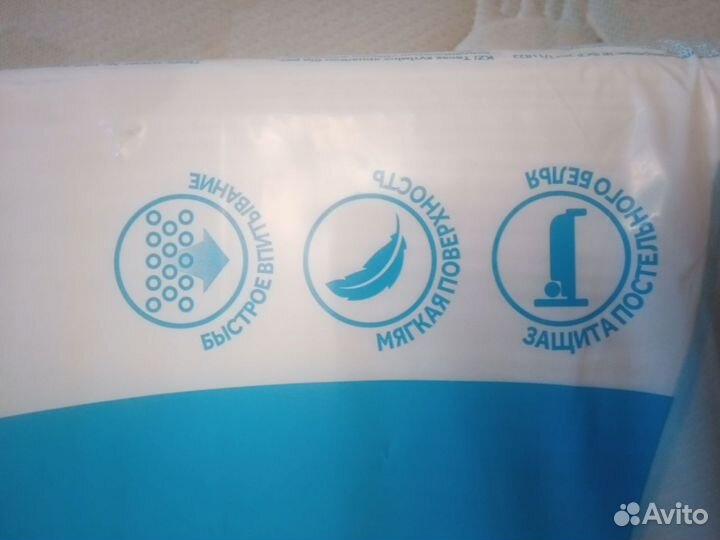 Пеленки для взрослых Deille BED plus 500 90*60 30