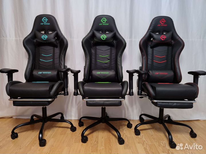 Новые игровые кресла GT racer