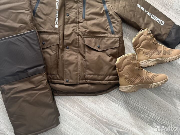 Зимний костюм для охоты, рыбалки Fantom force Seve