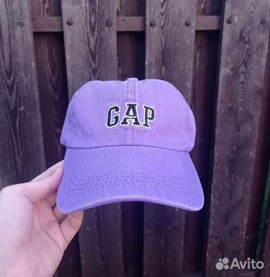 Кепка/Бейсболка мужская/женская gap фиолетовая