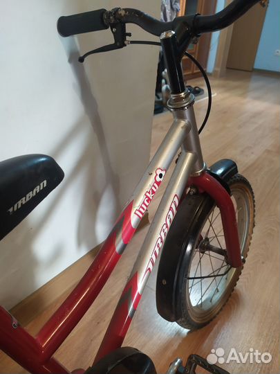 Детский велосипед 16 дюймов колеса