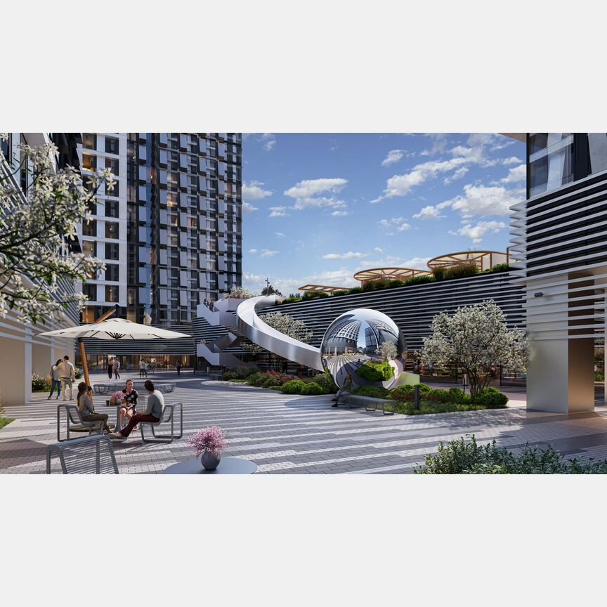 2-к. апартаменты, 40,8 м², 6/35 эт.