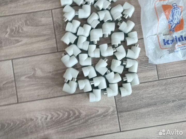 Полипропиленовые фитинги Кальде 40 штук