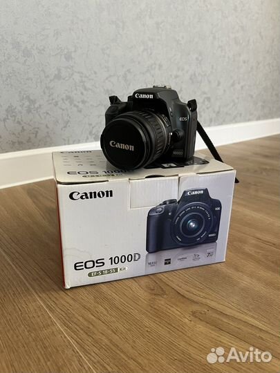 Зеркальный фотоаппарат canon eos 1100d