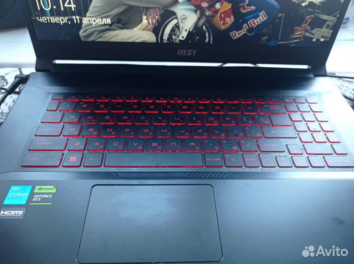 Игровой ноутбук Katana GF 76 12UC