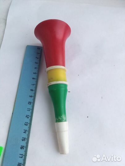 Дудка дудочка СССР музыкальная пластмассовая