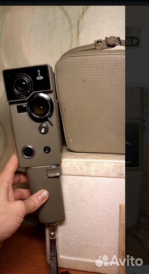 Видеокамеры и фотоаппарат СССР