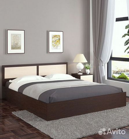 Кровать с матрасом 180х200