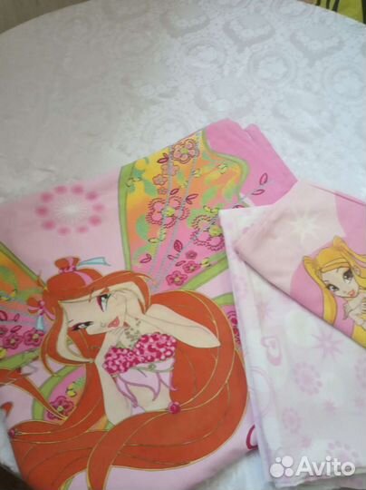 Наволочки СССР, Комплект постельного белья для дев