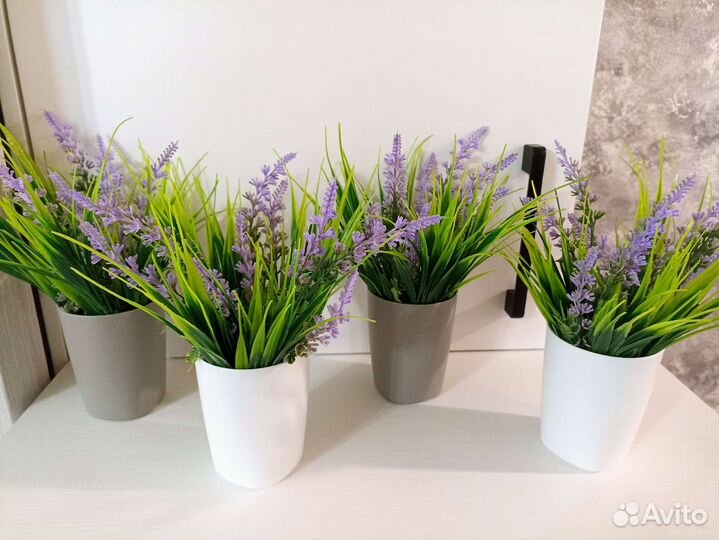 Лаванда + осока искусственная