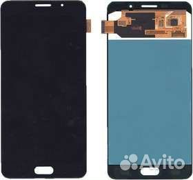 Дисплей для Samsung Galaxy A7 Черный - (amoled)