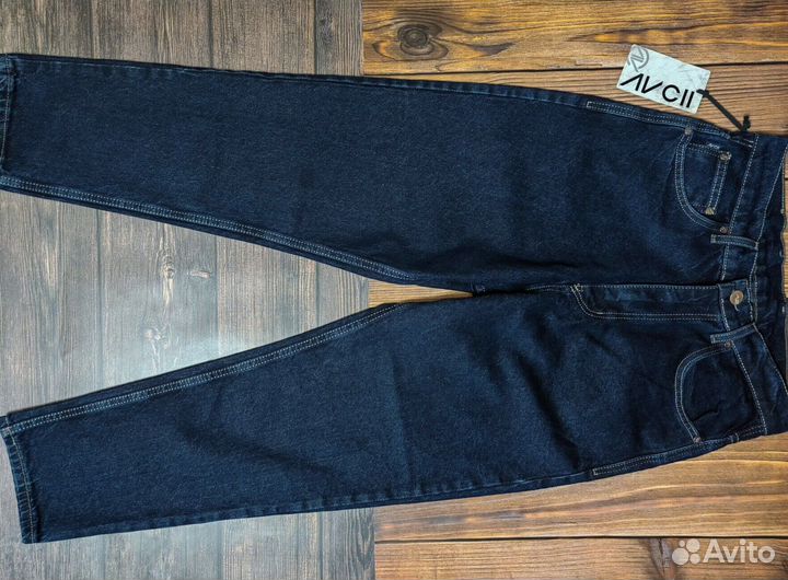 Avcii мужские джинсы темно синие все размеры