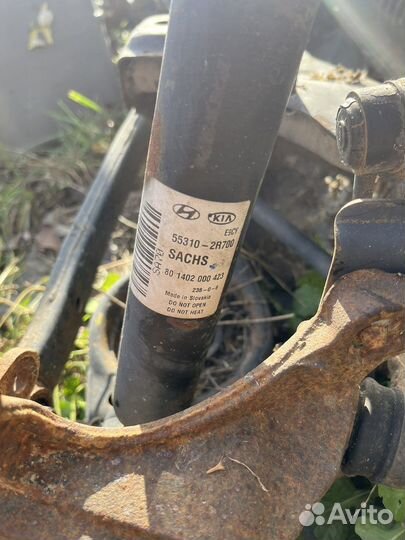 Задняя балка hyundai ай 30