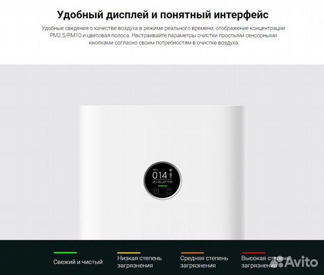 Очиститель воздуха Mijia SMART Air Purifier 4 Pro