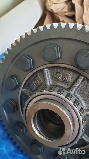 К120f дифференциал и пром.вал