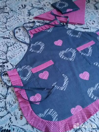 Фартук и колпак взрослый или детский