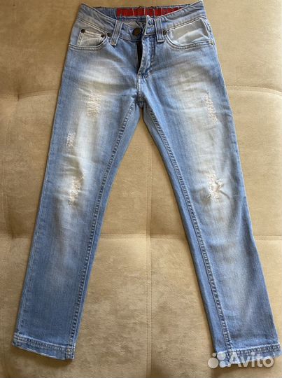Джинсы на мальчика 128-134. Frankie Morello 30 р-р
