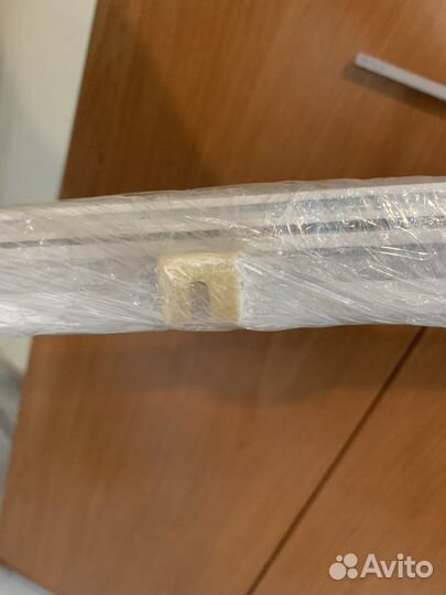 Гардина 253 см новая белая