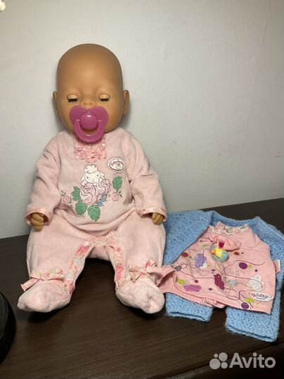 Zapf creation baby born оригинал кукла пупс