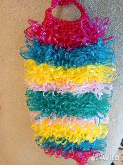 Мочалка ручной работы