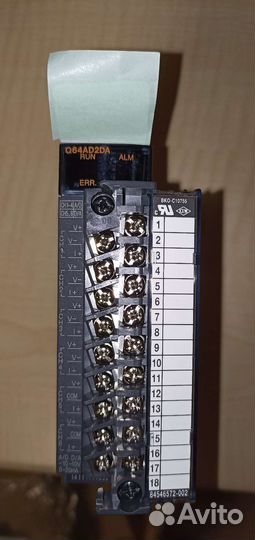 Модуль плк Mitsubishi Q64AD2DA