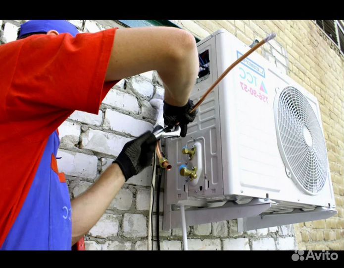 Установка заправка кондиционеров алмазное сверлени