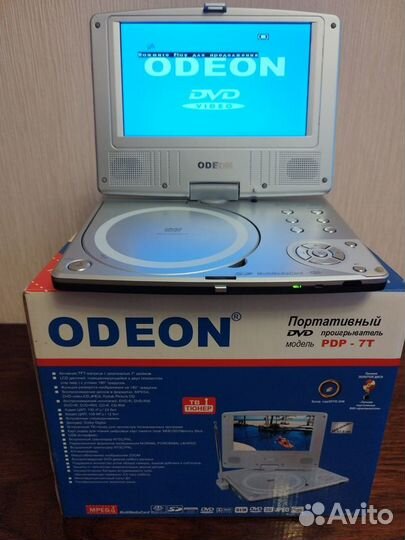 Портативный видеопроигрыватель odeon PDP-7T