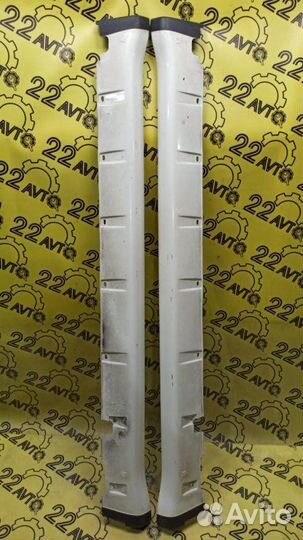 Накладки на порог обвес комплект Honda Cr-V RD1