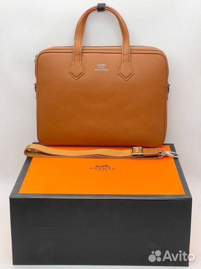 Сумка Hermes натуральная кожа