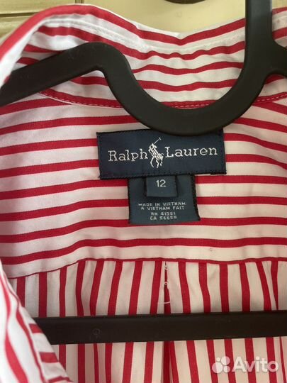 Ralph lauren рубашка мальчик