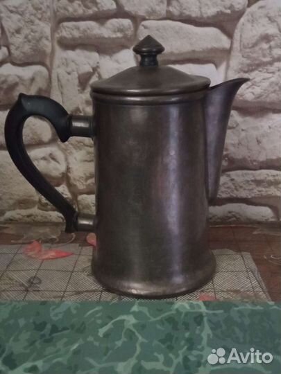 Чайник мельхиор СССР