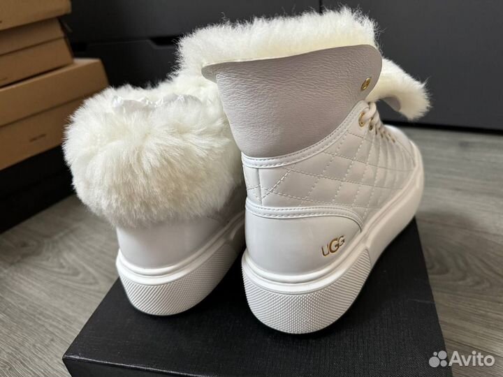 Угги UGG Shanti White Dakota, 36р, 22см стелька