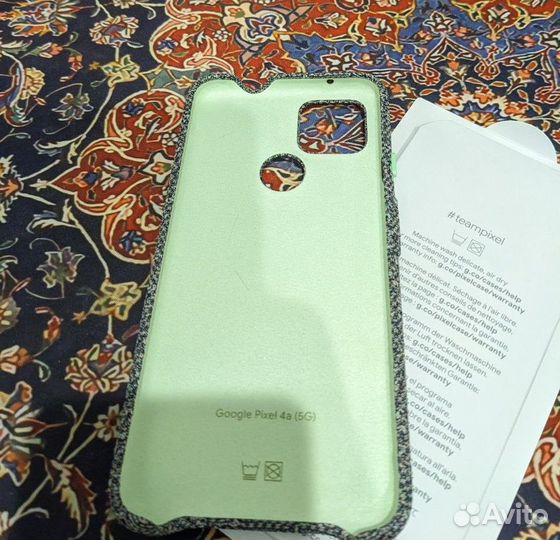 Чехол google pixel 4a 5g fabric case