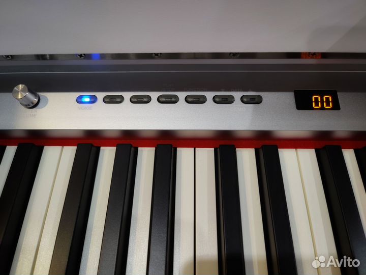 Белое Цифровое пианино с крышкой для муз школы