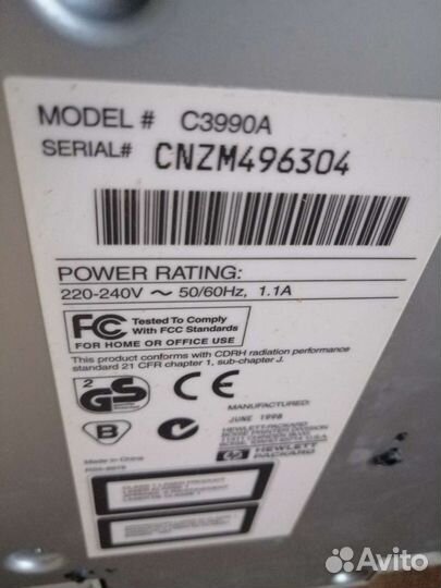 Принтер hp laserjet 6L ремонт