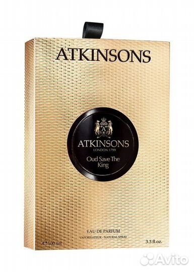 Atkinsons Oud Save The King, 100 ml оригинал