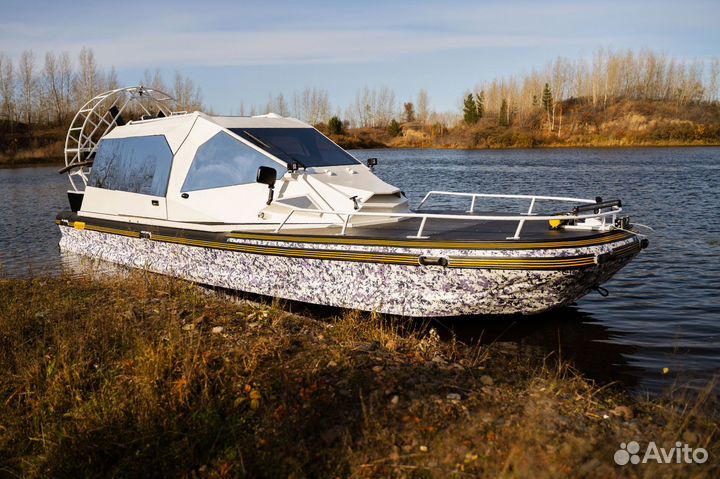 Аэролодка Alligator T-REX 750 с якорной лебедкой