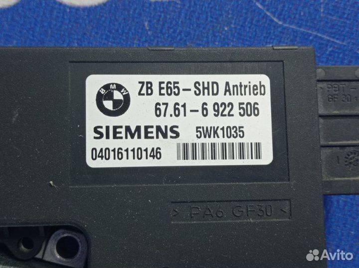 Моторчик люка Bmw E65 седан 2004