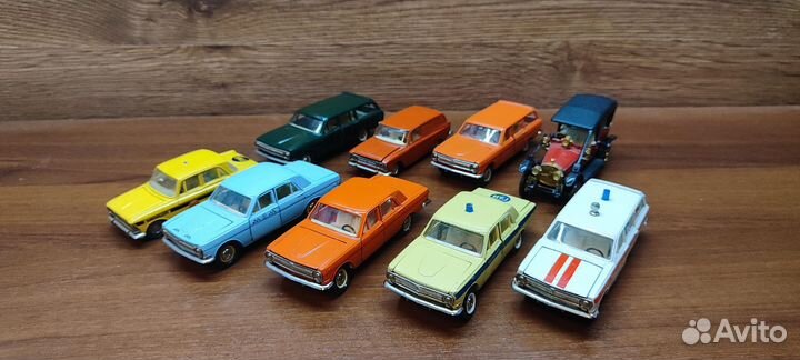 Коллекционные машинки СССР