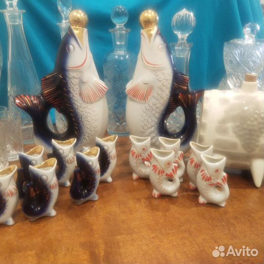 Штофы и графины СССР