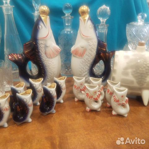 Штофы и графины СССР