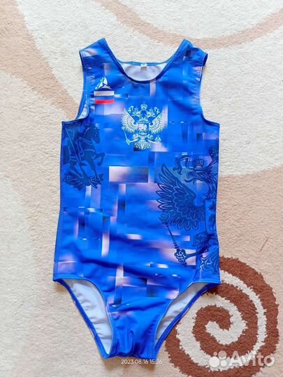 Купальник гимнастический, размер 32