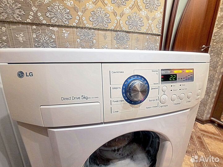 Стиральная машина LG WD-10170ND на 5 кг