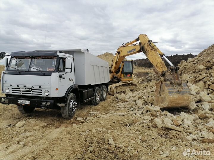 Услуги камаз самосвал