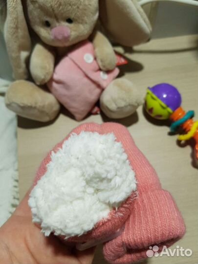 Новые Варежки теплые