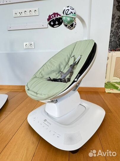 4Moms MamaRoo New качели электронные, цвет: олива