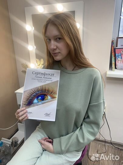 Обучение ламинирование ресниц