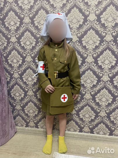 Детская военная форма медсестры