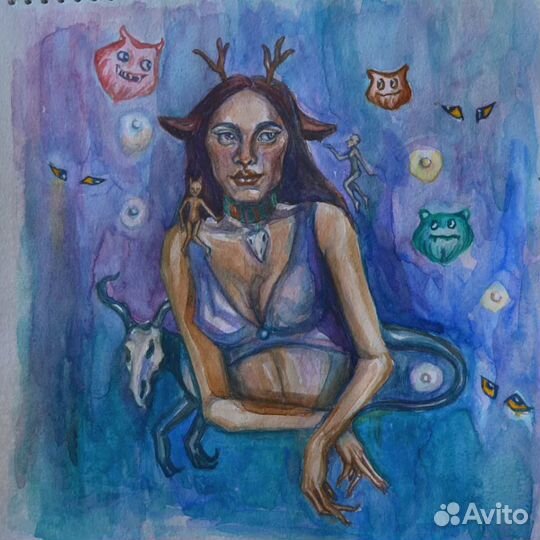 Девушка-олень