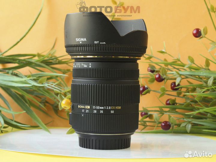 Объектив Sigma 17-50mm f2.8 DC OS